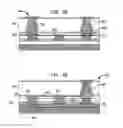 Fig. 16 - Stacked microelectronic assembly with TSVS formed in stages and carrier above chip