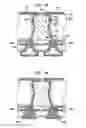 Fig. 18 - Stacked microelectronic assembly with TSVS formed in stages and carrier above chip