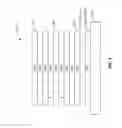 Fig. 04 - Static random access memory (SRAM) bit cells with wordlines on separate metal layers for increased performance, and related methods