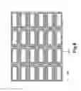 Fig. 23 - Super-junction trench MOSFETs with closed cell layout having shielded gate