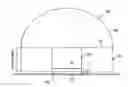 Fig. 01 - LED dome with inner high index pillar