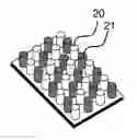 Fig. 01 - THREE-DIMENSIONAL BATTERY HAVING CURRENT-REDUCING DEVICES CORRESPONDING TO ELECTRODES