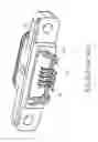 Fig. 03 - Waterproof connector having internally concealed grounding pin