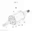 Fig. 02 - Rotor structure of wound rotor driving motor
