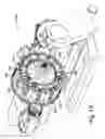 Fig. 28 - Stator winding thermal protector support