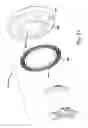 Fig. 41 - Stator winding thermal protector support