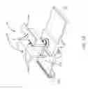 Fig. 13 - Rail-less roof mounting clamp assembly components
