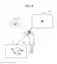 Fig. 18 - Imaging apparatus with drivable optical sighting unit