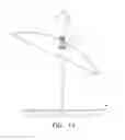Fig. 17 - Platform bird feeder with an adjustable wobbling baffle