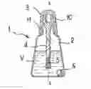 Fig. 01 - Device and applicator for a cosmetic product