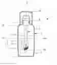 Fig. 01 - Applicator for a liquid or viscous cosmetic and the associated packaging assembly thereof