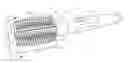 Fig. 01 - Hair styling tool with movable dividers