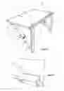 Fig. 02 - Collapsible table having interlocking assembly