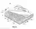 Fig. 12 - Pocketed spring assembly comprising perimeter string of springs having rectangular convolutions