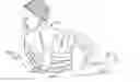 Fig. 01 - CHILDREN'S CRAWLING AID THAT ROCKS