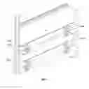 Fig. 05 - Pass through shelf wall assembly