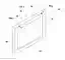 Fig. 04 - Frame with integrated surface attachment for drywall and drywall-like surfaces