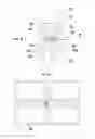 Fig. 07 - Frame with integrated surface attachment for drywall and drywall-like surfaces