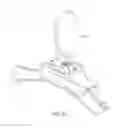 Fig. 13 - Garment hanger with reusable lower neck sizer