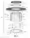 Fig. 08 - Fire pit table with lazy susan tabletop portion