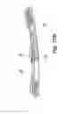 Fig. 15 - Cervical spine stabilization system with extendable plates