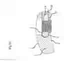 Fig. 12 - Bone plate for elastic osteosynthesis
