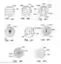 Fig. 14 - ENDOLUMINAL FILTER DESIGN VARIATIONS