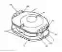 Fig. 01 - Intervertebral Disc Prosthesis and Instrumentation for Insertion of the Prosthesis between the Vertebrae
