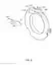 Fig. 14 - Gas filter and release for ostomy appliance