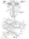 Fig. 11 - Method for applying varying amounts or types of adhesive on an elastic strand