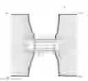 Fig. 01 - Disposable absorbent garment having elastic sheet material and elastic strands