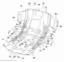 Fig. 01 - Disposable absorbent article having elasticized outer leg cuff