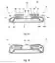 Fig. 11 - Disposable absorbent article having elasticized outer leg cuff