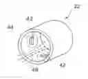 Fig. 01 - Cardiac or cerebral vessel microlead with electrode ring