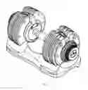 Fig. 21 - ADJUSTABLE DUMBBELL SYSTEM