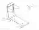 Fig. 01 - Treadmill apparatus that measures gait parameters using four or fewer load cells