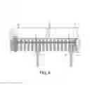 Fig. 13 - Multi-segmented tube sheet