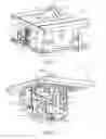 Fig. 02 - Ratchet and release mechanism for swing arm of table saw