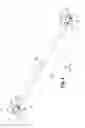 Fig. 04 - Heating module comprising a lamp and a lens fastened by a brace to a non-emissive portion of the lamp
