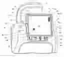 Fig. 01 - Electronic device holder for a vehicle seat