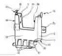 Fig. 01 - SUPPORT FOR WINDSHIELD WASHER FLUID CONTAINER, WINDSHIELD WASHER FLUID CONTAINER, AND DEVICE COMPRISING SAID SUPPORT AND CONTAINER