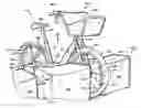 Fig. 01 - Bicycle hub locking mechanism and parking system