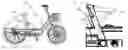 Fig. 01 - Electric bicycle having integrated battery compartment