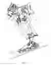 Fig. 12 - Snowmobile with leaning capability and improvements therefor