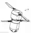 Fig. 01 - Unmanned flying device