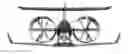 Fig. 01 - Convertiplane with new aerodynamic and technical solutions which make the aircraft safe and usable