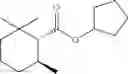 Fig. 20 - Derivatives of 2,2,6-trimethylcyclohexane-carboxylate