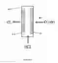 Fig. 09 - Electro-synthetic or electro-energy cell with gas diffusion electrode(s)