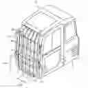 Fig. 01 - Work vehicle and operator protective guard