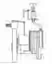 Fig. 01 - Device for controlling the filling of a cistern